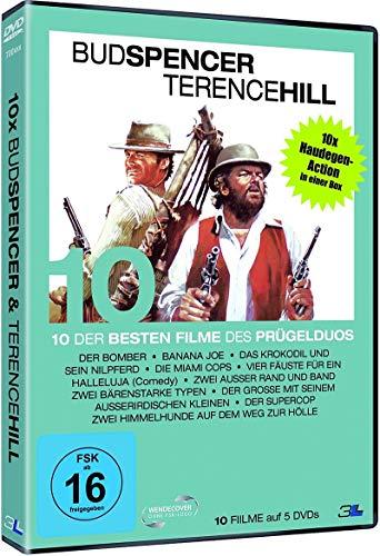 10 Haudegen Kultfilme des Prügelduos BUD SPENCER & TERENCE HILL Best of 1971 - 1985 DVD Box LIMITED EDITION