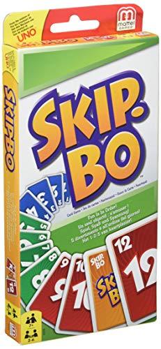 Mattel Skip-BO Kinder Kartenspiel Gesellschaftsspiel Familie Kinderspiel Spiel