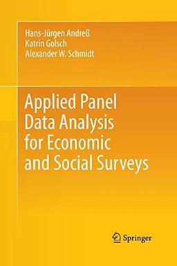 Applied Panel Data Analysis for Economic and Social Surveys