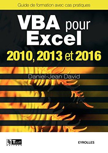 VBA pour Excel : versions 2010, 2013 et 2016