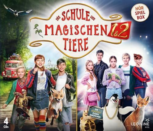 Die Schule der magischen Tiere 1 & 2 – Hörspielbox – Die Hörspiele zu den Kinofilmen auf 4 CDs