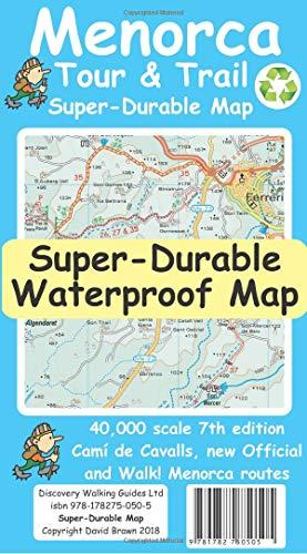 Menorca Tour & Trail Super-Durable Map (7th edition)