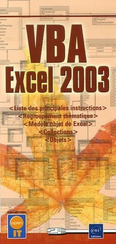 VBA Excel 2003