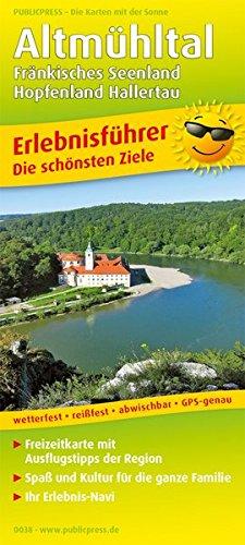 Altmühltal, Fränkisches Seenland - Hopfenland Hallertau: Erlebnisführer mit Informationen zu Freizeiteinrichtungen auf der Kartenrückseite. 1:120000 (Erlebnisführer/EF)