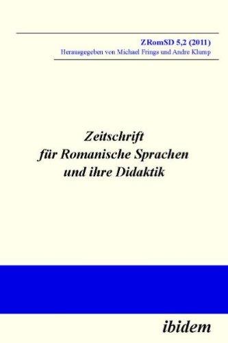 Zeitschrift für Romanische Sprachen und ihre Didaktik: Heft 5.2