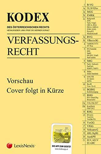 KODEX Verfassungsrecht 2022 - inkl. App