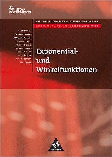 Neue Materialien für den Mathematikunterricht mit dem TI-83/-89/-92 in der Sekundarstufe I: Exponential-, Potenz- und Winkelfunktionen