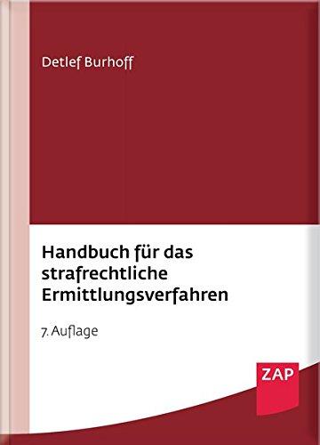 Handbuch für das strafrechtliche Ermittlungsverfahren