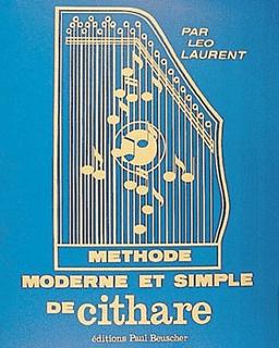 Partition : Methode moderne de cithare