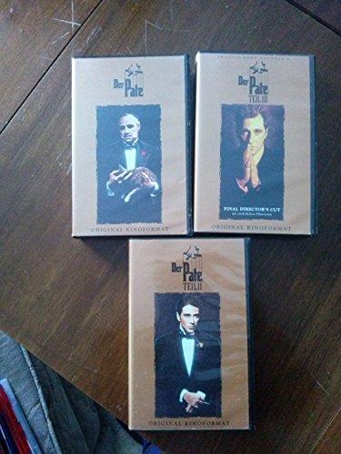 Der Pate 1-3 Paket - Jubiläumsedition [VHS]