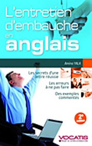 L'entretien d'embauche en anglais