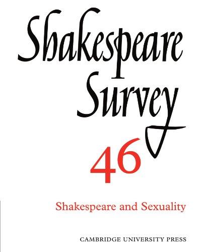 Shakespeare Survey Paperback Set: Shakespeare Survey 46: Shakespeare and Sexuality