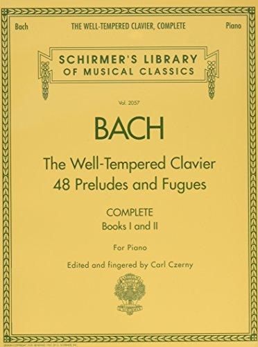 The Well-Tempered Clavier - Complete: Noten, Sammelband für Klavier (Schirmer's Library of Musical Classics, Band 2057)