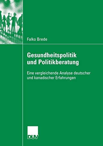 Gesundheitspolitik und Politikberatung