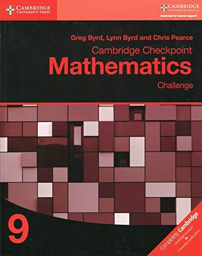 Cambridge Checkpoint Mathematics Challenge Workbook 9