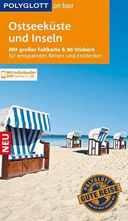 POLYGLOTT on tour Reiseführer Ostseeküste & Inseln: Mit großer Faltkarte, 80 Stickern und individueller App