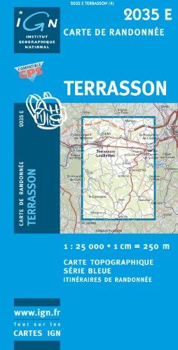 Terrasson 1 : 25 000: Ign2035e