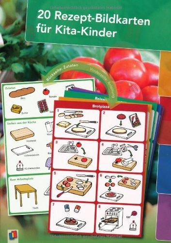 20 Rezept-Bildkarten für Kita-Kinder