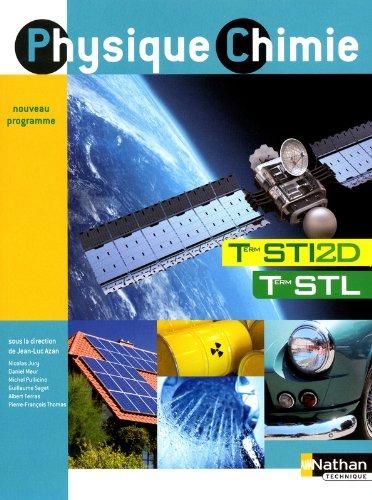 Physique chimie terminale STI2D, terminale STL : nouveau programme