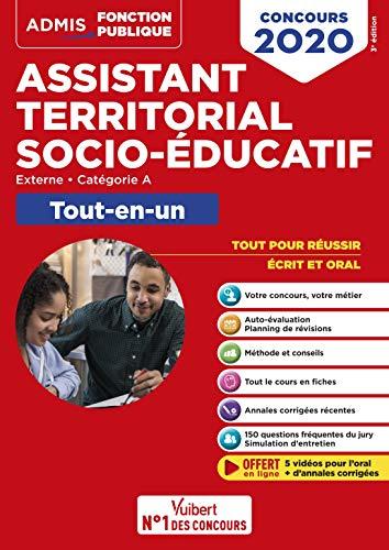 Assistant territorial socio-éducatif : externe, catégorie A, tout-en-un : concours 2020