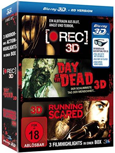 Horror und Action - Box  (inkl. 2D-Versionen) [3D Blu-ray]