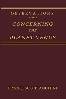 Observations Concerning the Planet Venus