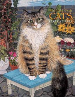 Mimi Vang Olsen: Cats Coloring Book CB137