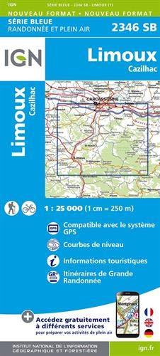 Limoux - Cazilhac 1:25 000