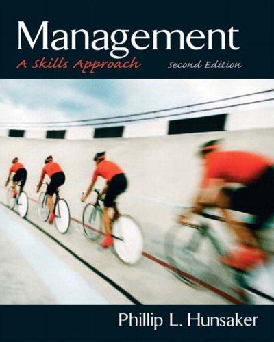 Management: A Skills Approach