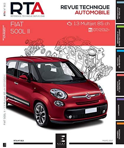 Revue technique automobile, n° 813. Fiat 500L II : 1.3 Multijet 85 ch : 07-2012