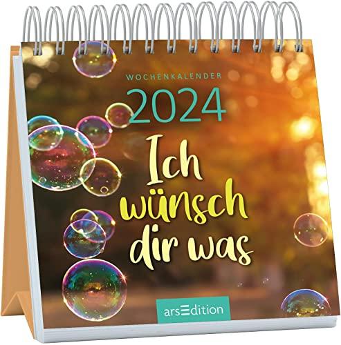 Mini-Wochenkalender Ich wünsch dir was 2024