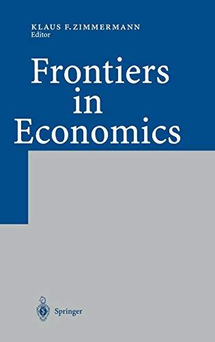 Frontiers in Economics