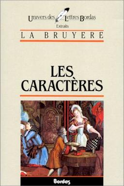 Les caractères : extraits