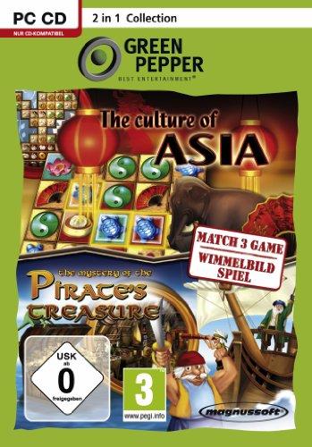 2 in 1 Collection: Culture of Asia + The Mystery of Pirates Treasure [Green Pepper]