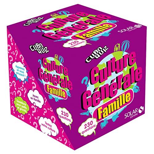 Cuboquiz culture générale famille : 230 questions