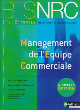 Management de l'équipe commerciale : BTS NRC 1re et 2e années