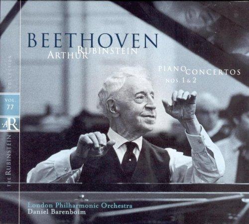 The Rubinstein Collection Vol. 77 (Beethoven: Klavierkonzerte Nr. 1-2)