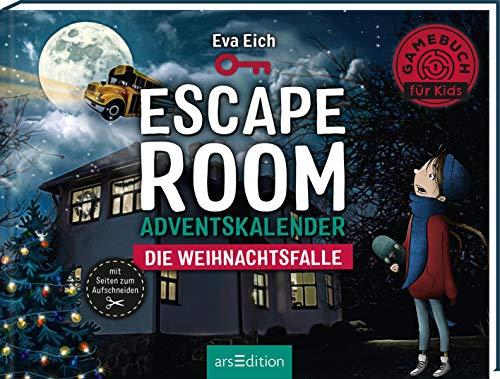 Escape Room. Die Weihnachtsfalle. Ein Gamebuch-Adventskalender für Kinder: Das Original: Der neue Escape-Room-Adventskalender von Eva Eich für Kinder. Löse 24 Rätsel und öffne den Ausgang