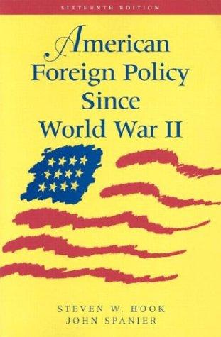 American Foreign Policy Since World War II