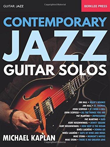 Contemporary Jazz Guitar Solos: Noten, Lehrmaterial für Gitarre