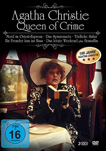 Agatha Christie Fan Box - fünf spannende Krimi Thriller der Queen of Crime zzgl. Bonusfilm (Collection Edition zum 100 jährigen Jubiläum)