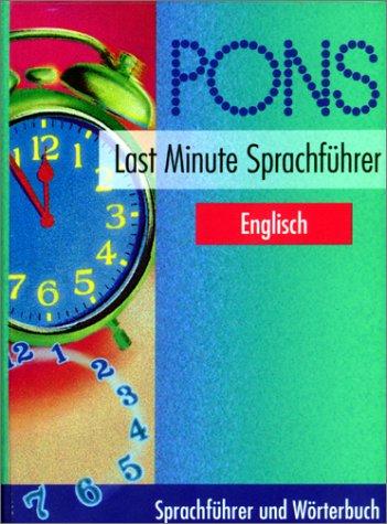 PONS Last Minute Sprachführer, Englisch