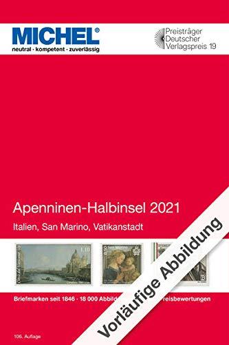 Apenninen-Halbinsel 2021: Europa Teil 5 (MICHEL-Europa: EK)