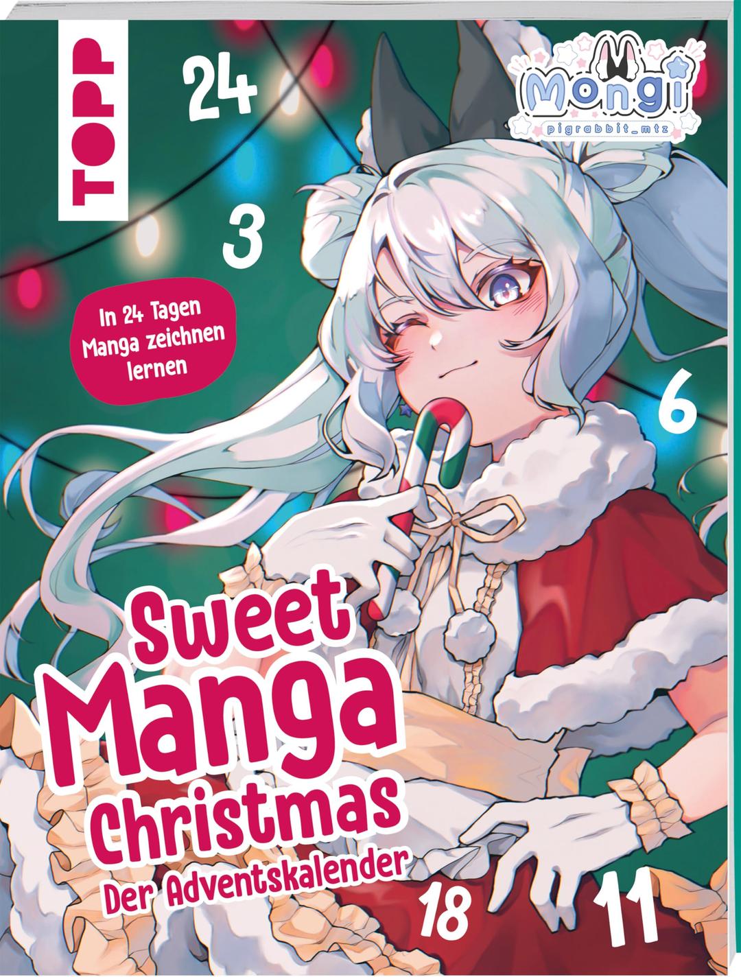 Sweet Manga Christmas. Der Adventskalender: Lerne in 24 Tagen Manga zeichnen