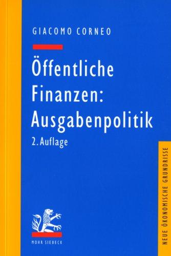 Öffentliche Finanzen: Ausgabenpolitik