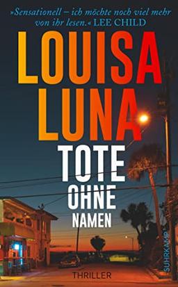 Tote ohne Namen: Thriller (suhrkamp taschenbuch)