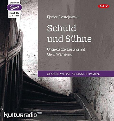 Schuld und Sühne: Ungekürzte Lesung (3 mp3-CDs)