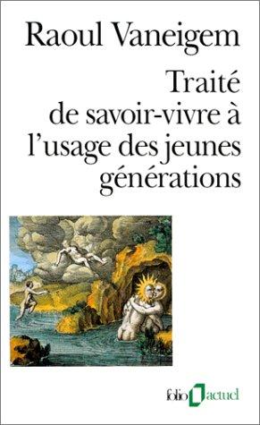 Traité de savoir-vivre à l'usage des jeunes générations