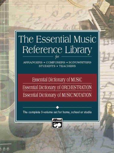 Essential Music Reference Library: Boxed Set, 3 Books Box Set (Essential Dictionary)