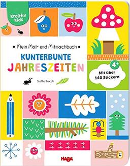 Mein Mal- und Mitmachbuch – Kunterbunte Jahreszeiten (Kreativ Kids)